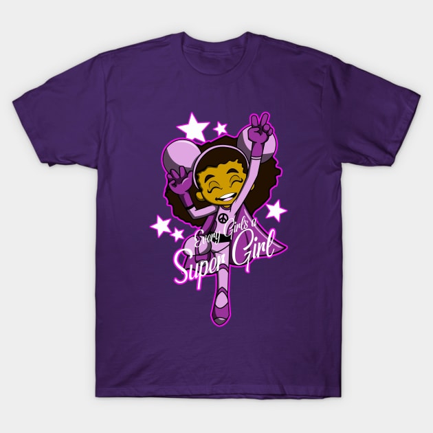 Every Girl's a Super Girl! T-Shirt by IamNinjaD